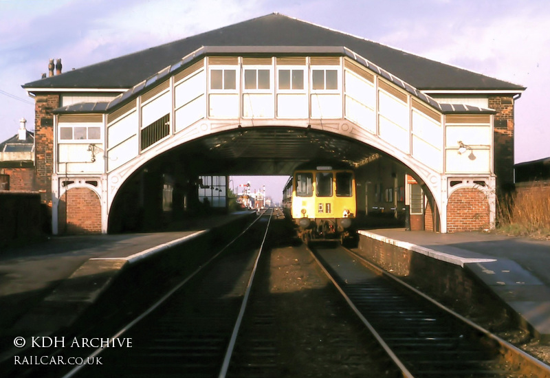 Class 104 DMU at Beverley