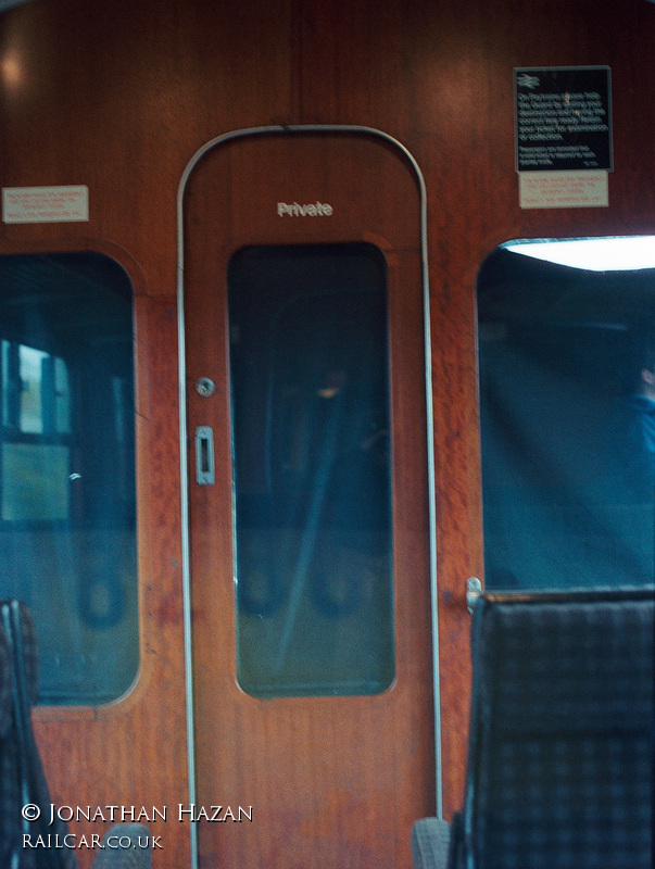 Inside a Class 104 DMU