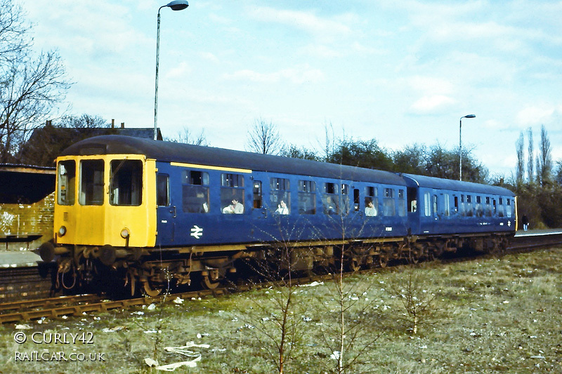 Class 104 DMU at St Albans Abbey