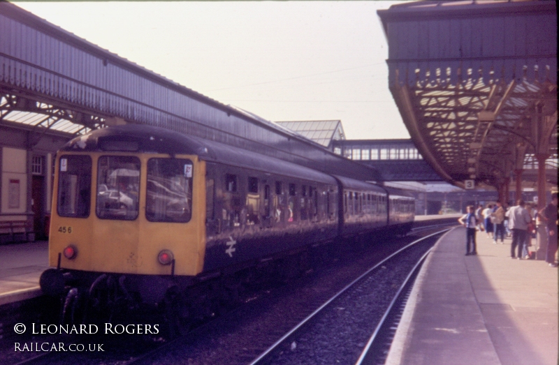 Class 104 DMU at Stirling