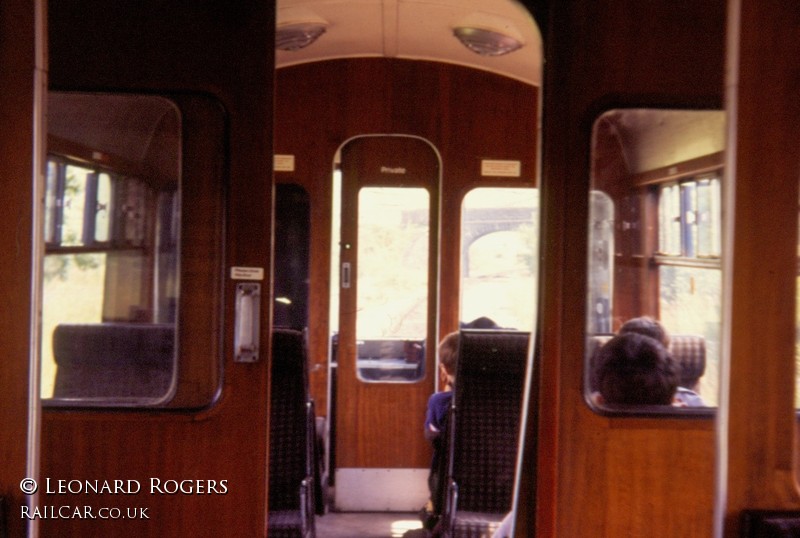 Inside a Class 104 DMU