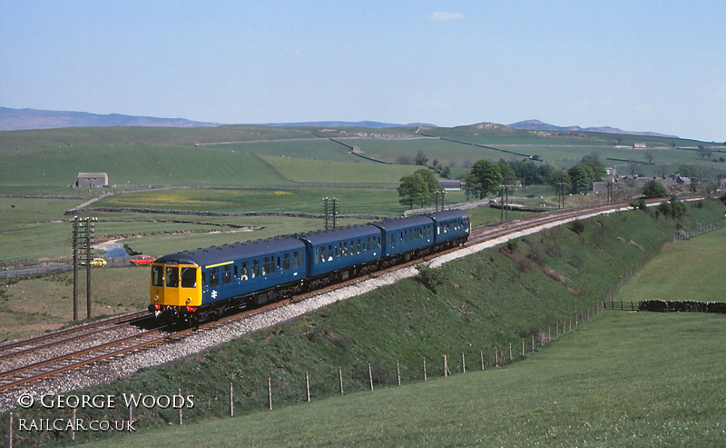 Class 104 DMU at Bell Busk