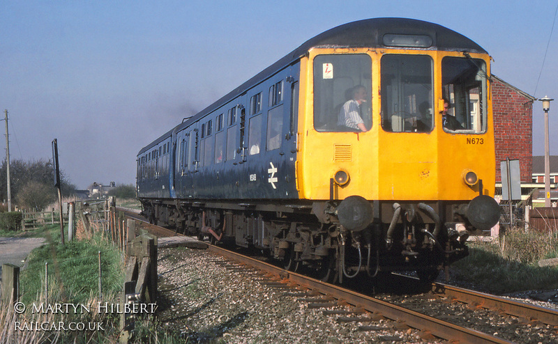 Class 104 DMU at Croston