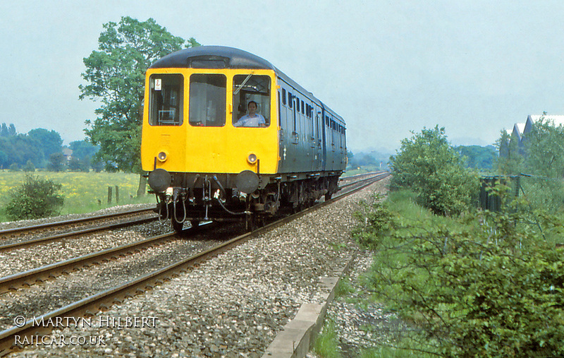 Class 104 DMU at Bamber Bridge