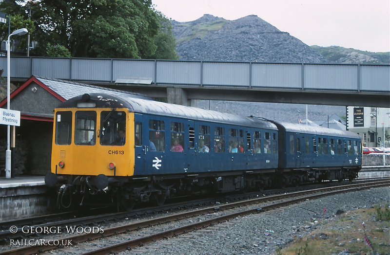 Class 104 DMU at Blaenau Ffestiniog