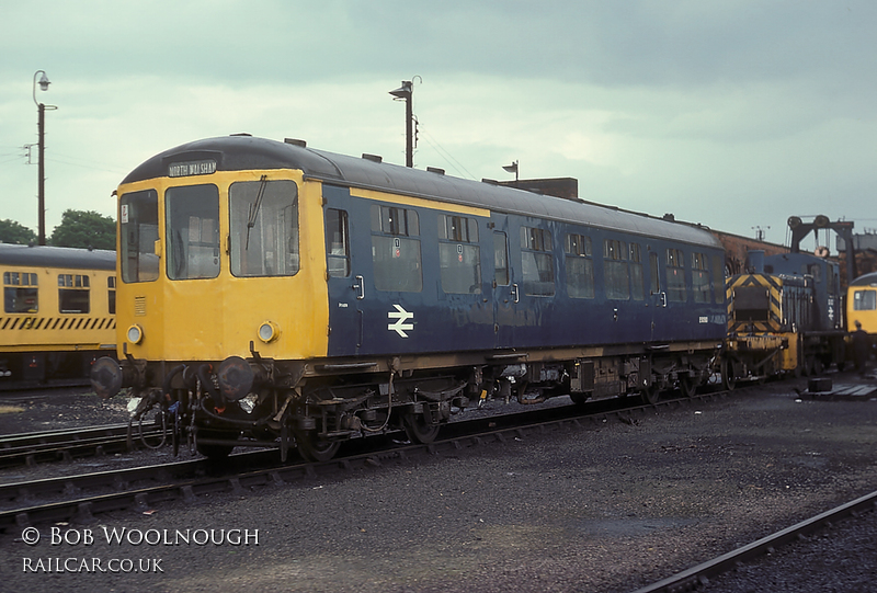 Class 104 DMU at Norwich MPD