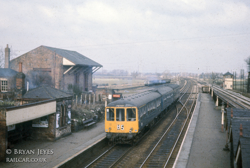 Class 104 DMU at Kegworth