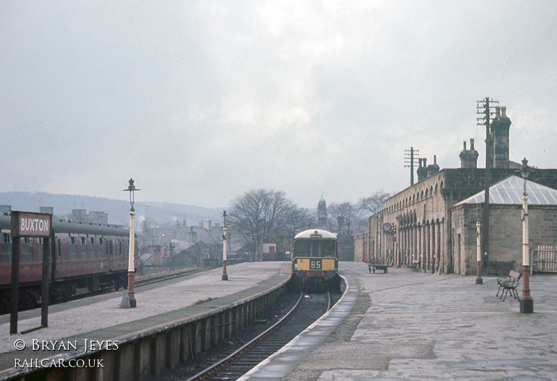 Class 104 DMU at Buxton Midland