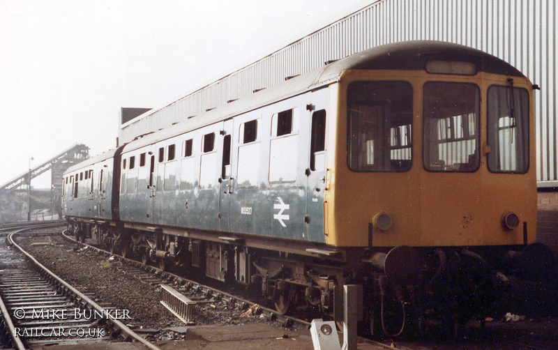 Class 104 DMU at Newton Heath depot