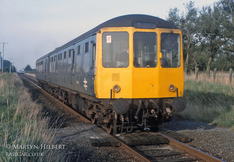 Class 104 DMU at Midge Hall