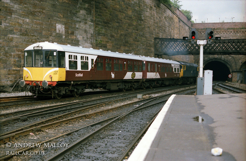 Class 104 DMU at Glasgow Queen Street