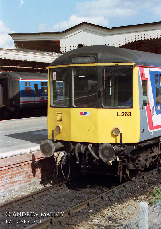 Class 104 DMU at Slough