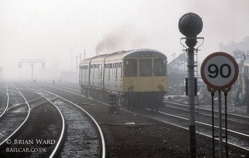 Class 104 DMU at Haymarket