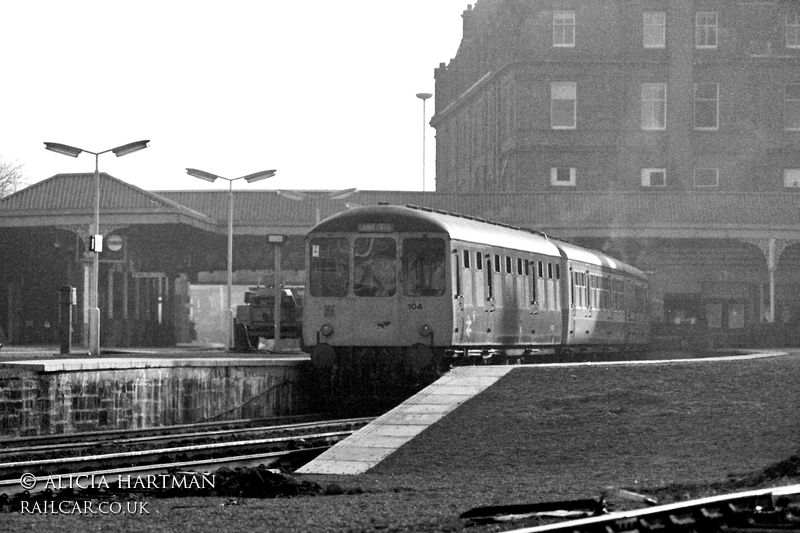 Class 104 DMU at Ayr