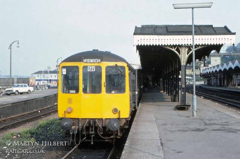 Class 104 DMU at Ipswich