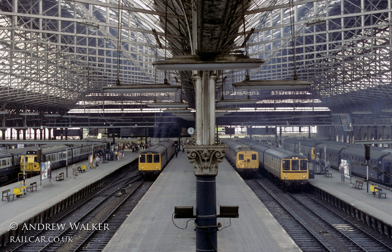 Class 104 DMU at Manchester Piccadilly