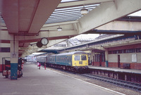 Class 105 DMU at Derby