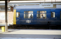 Class 105 DMU at Upminster