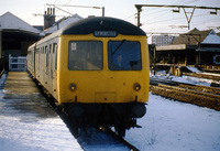 Class 105 DMU at Romford