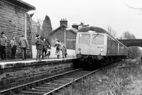 Class 105 DMU at Kilmacolm