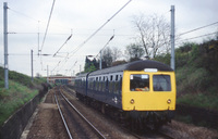 Class 105 DMU at Wrabness