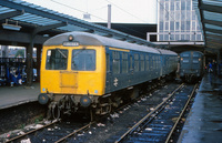 Class 105 DMU at Preston