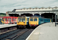 Class 105 DMU at Manchester Victoria