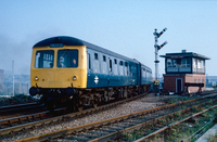 Class 105 DMU at Victoria Park