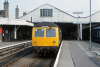 Class 105 DMU at Lowestoft