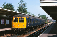 Class 105 DMU at Upminster