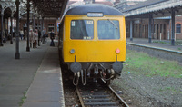 Class 105 DMU at Felixstowe Town