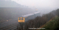 Class 105 DMU at Neville Hill