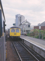 Class 105 DMU at North Walsham