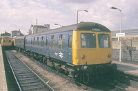 Class 105 DMU at Cambridge