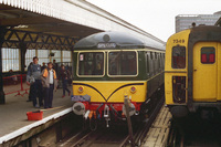 Class 105 DMU at Portsmouth Harbour