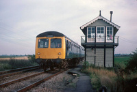 Class 105 DMU at Black Bank