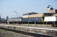 Class 105 DMU at Cambridge