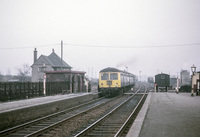 Class 105 DMU at Coleshill