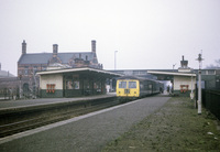 Class 105 DMU at Castle Bromwich