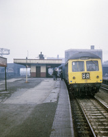 Class 105 DMU at Saltley