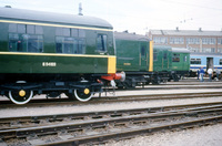 Class 105 DMU at Norwich Crown Point depot