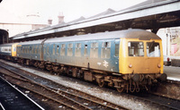 Class 105 DMU at Norwich