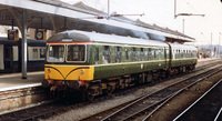 Class 105 DMU at Norwich