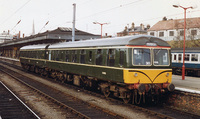 Class 105 DMU at Norwich