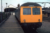 Class 105 DMU at Romford