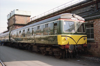 Class 105 DMU at Wolverton Works