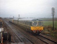 Class 105 DMU at Horsemoor