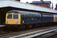 Class 105 DMU at Doncaster