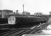 Class 105 DMU at Kings Cross