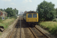 Class 105 DMU at Lidlington